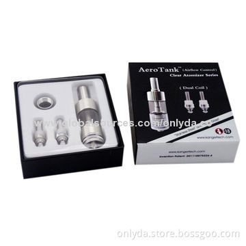 Kanger Aerotank, 2.5mL Capacity, Airflow Control, 2.0Ω Dual-coil Resistance